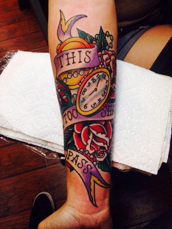 This too shall pass tattoos design, idea 17