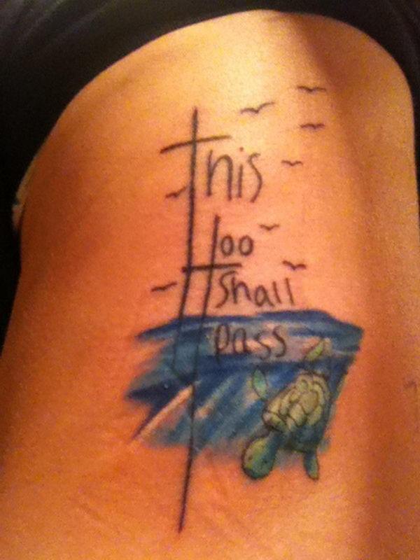 This too shall pass tattoos design, idea 19