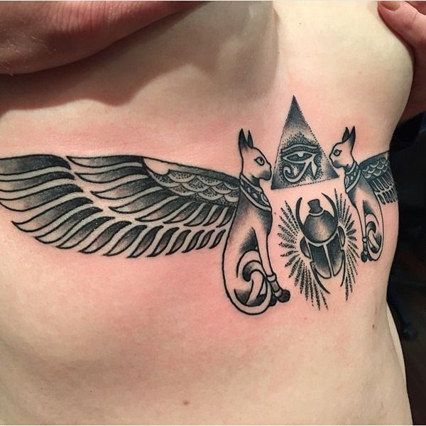 Egyptian tattoo design, idea 25