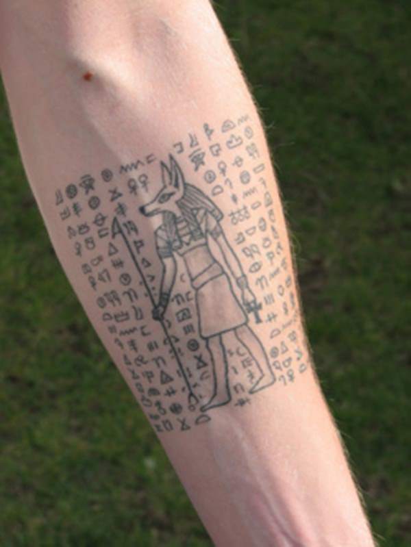Egyptian tattoo design, idea 28