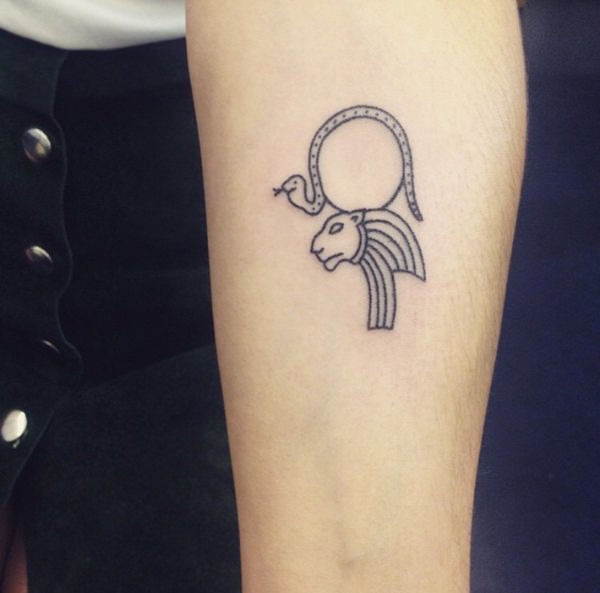 Egyptian tattoo design, idea 37