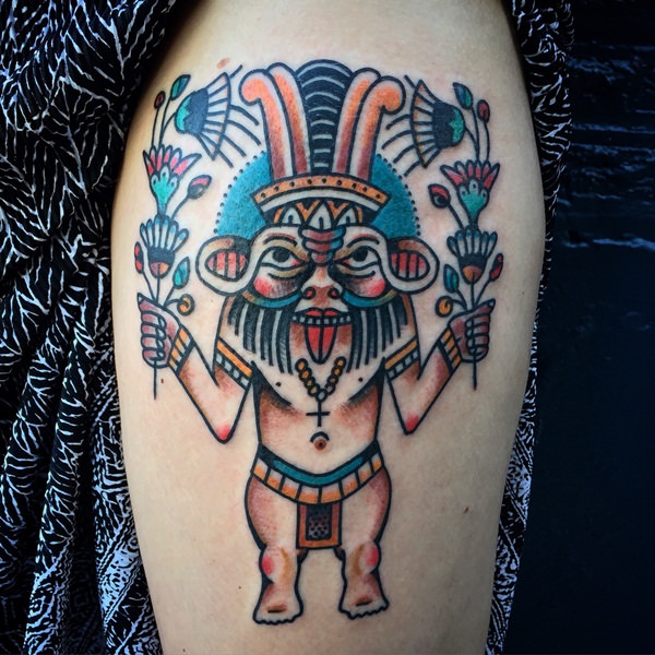 Egyptian tattoo design, idea 38