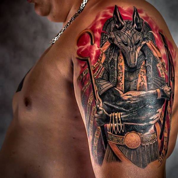Egyptian tattoo design, idea 39