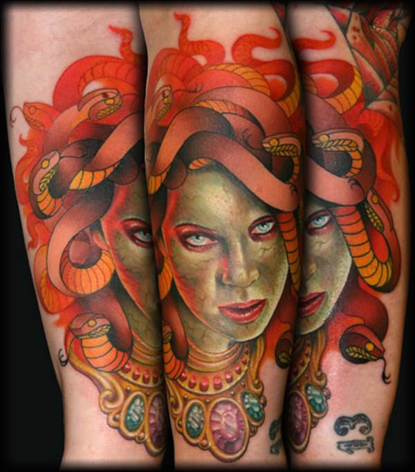 Medusa tattoos design, idea 20