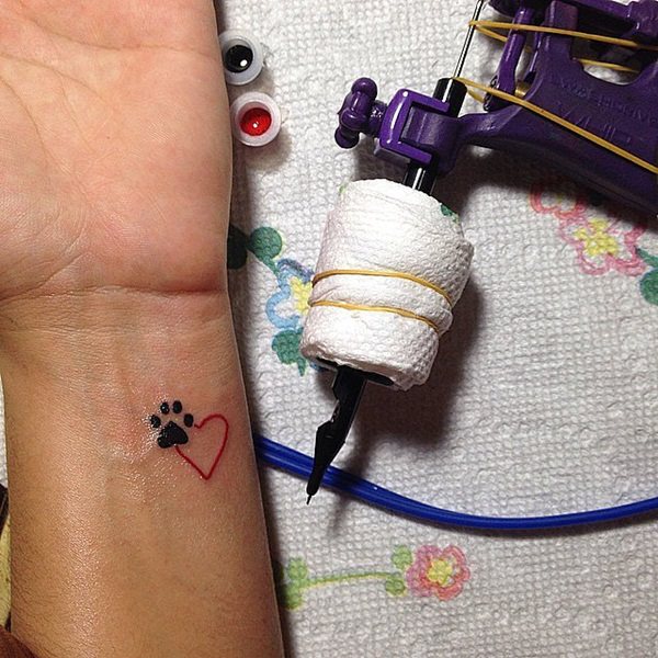 Small tattoos for girls cute design, idea 107