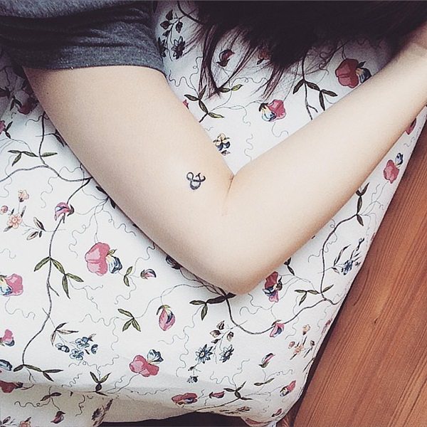 Small tattoos for girls cute design, idea 108