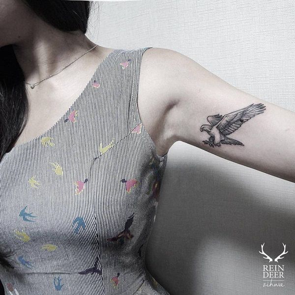 Small tattoos for girls cute design, idea 71