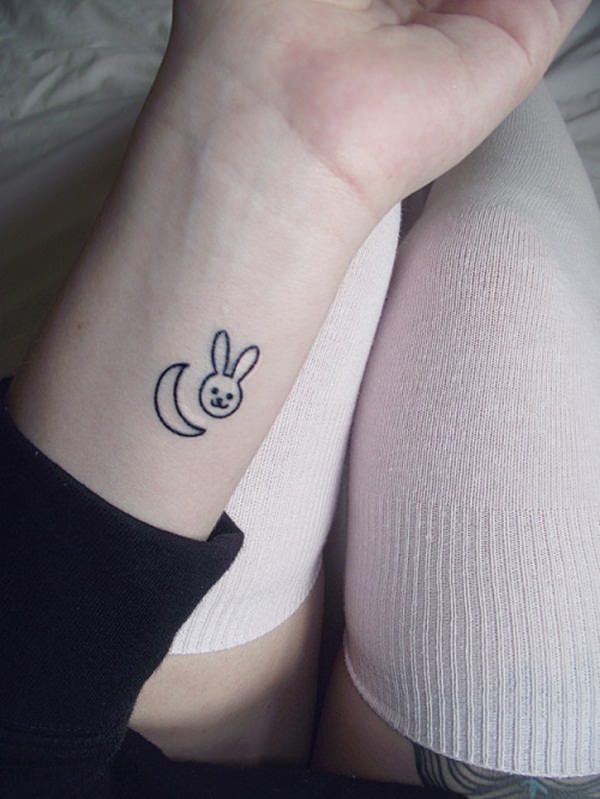 Small tattoos for girls cute design, idea 81