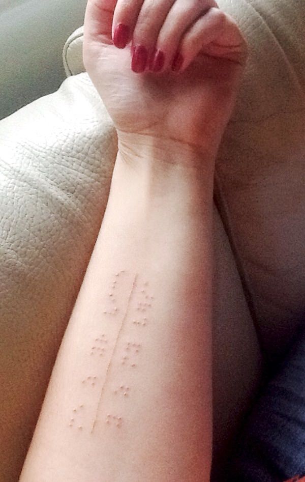 White ink tattoos design, idea 79