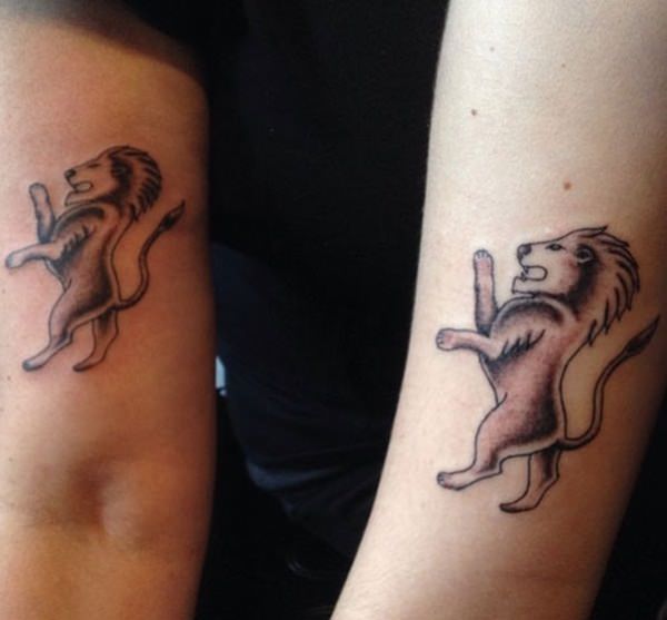 Mother daughter tattoos design, idea 31