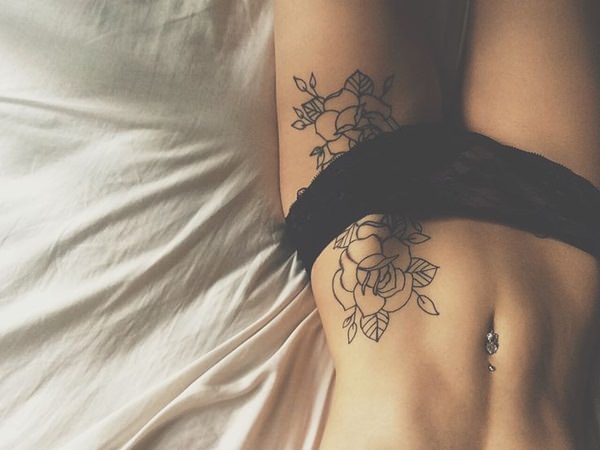 Sunflower tattoo design, idea 74