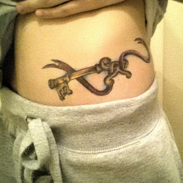 Mother daughter tattoos design, idea 33