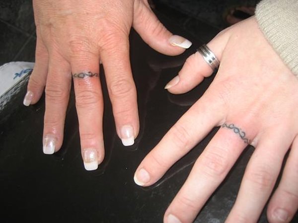 Mother daughter tattoos design, idea 28