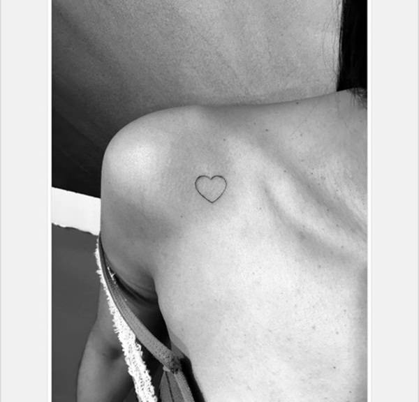 Heart tattoo design, idea 68