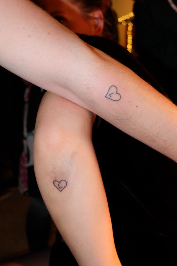 Heart tattoo design, idea 69