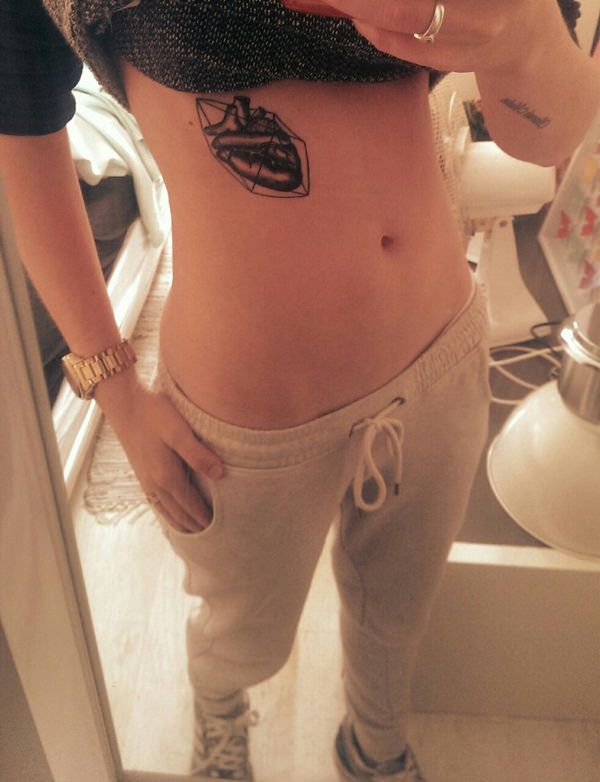 Heart tattoo design, idea 30