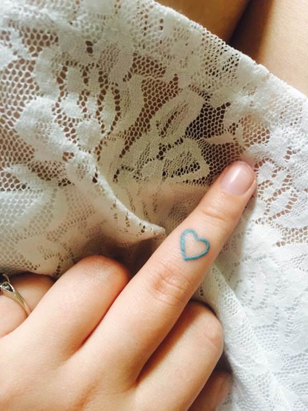 Heart tattoo design, idea 31