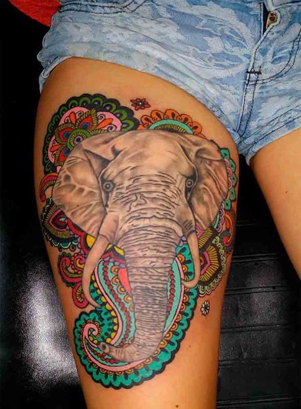 Hindu tattoo design, idea 16