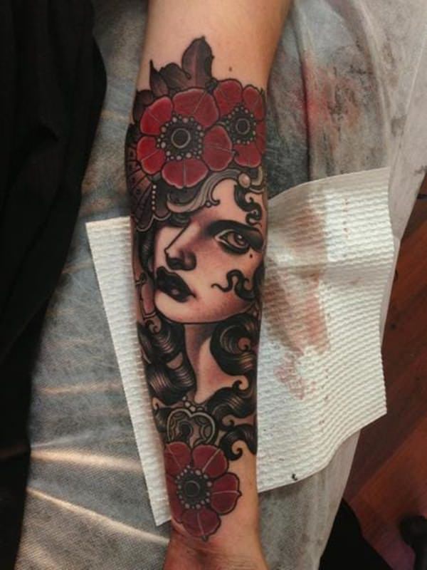 Gypsy tattoo design, idea 61