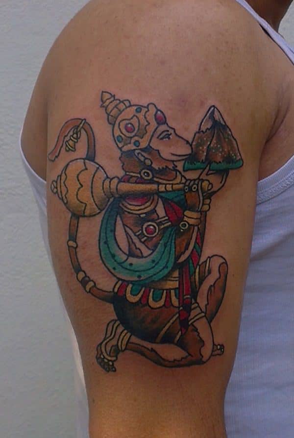 Hindu tattoo design, idea 24