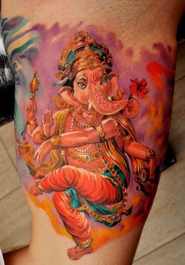 Hindu tattoo design, idea 25