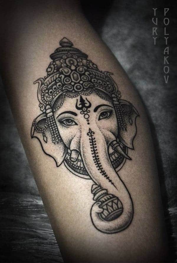 Hindu tattoo design, idea 27