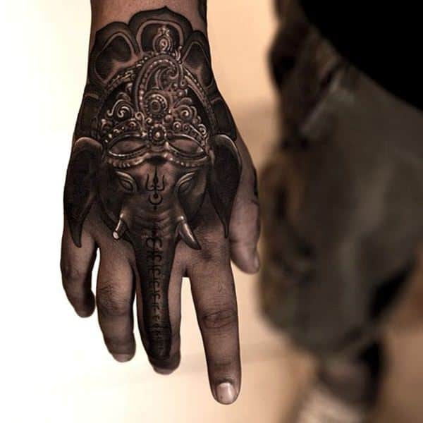 Hindu tattoo design, idea 30