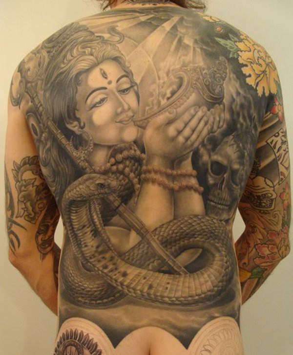 Hindu tattoo design, idea 31