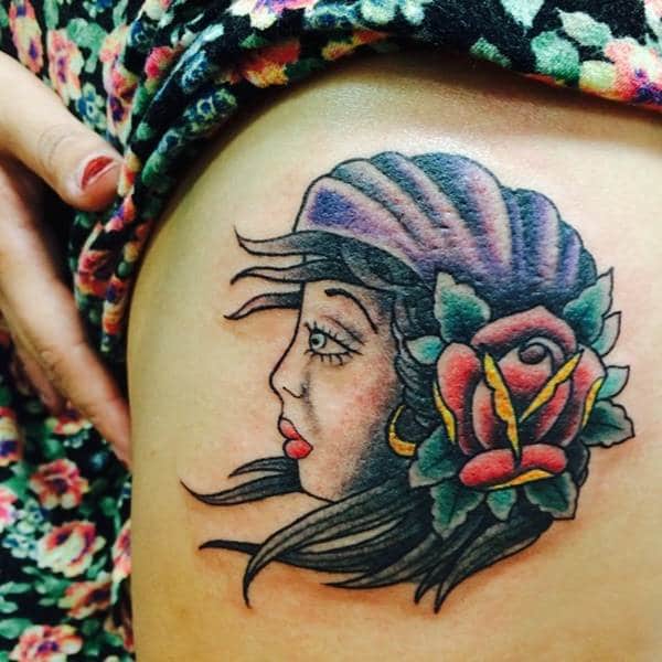 Gypsy tattoo design, idea 13