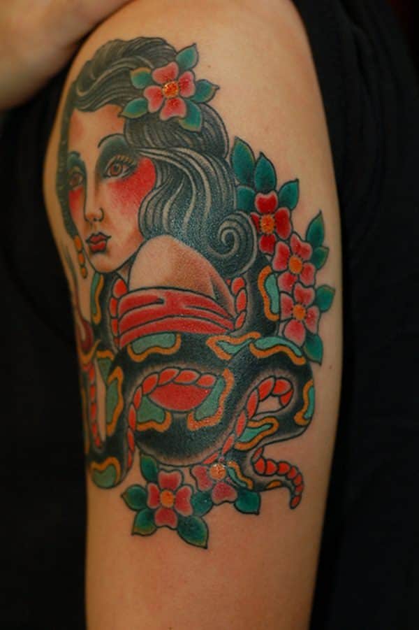 Gypsy tattoo design, idea 14