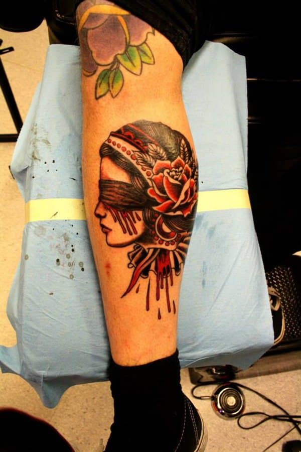 Gypsy tattoo design, idea 17