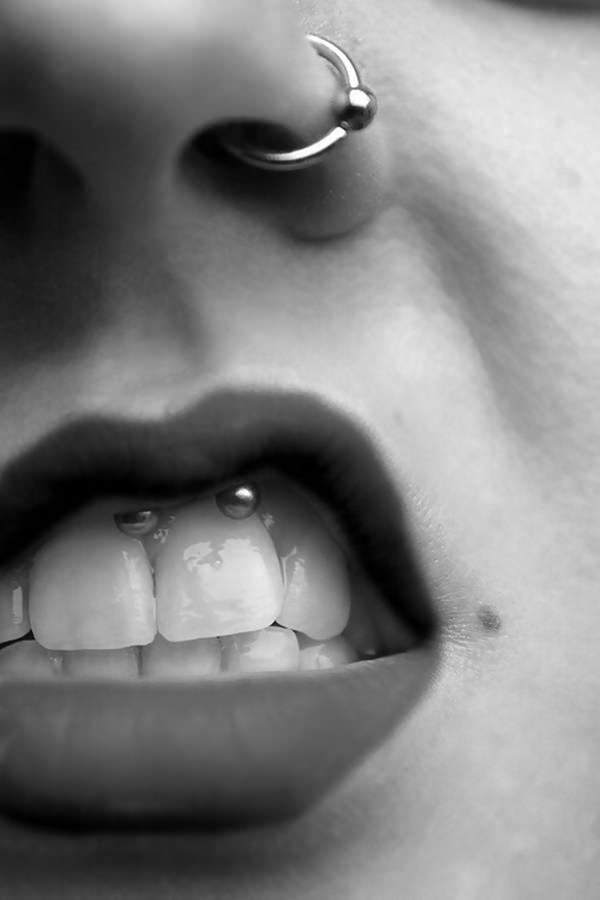 Smiley piercing 44 peeps who are rocking their smile tips design, idea 28
