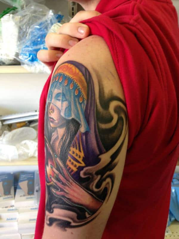 Gypsy tattoo design, idea 26