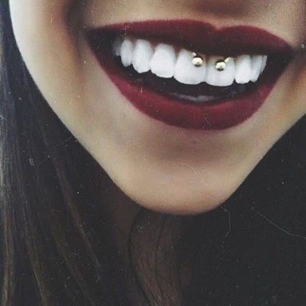 Smiley piercing 44 peeps who are rocking their smile tips design, idea 37