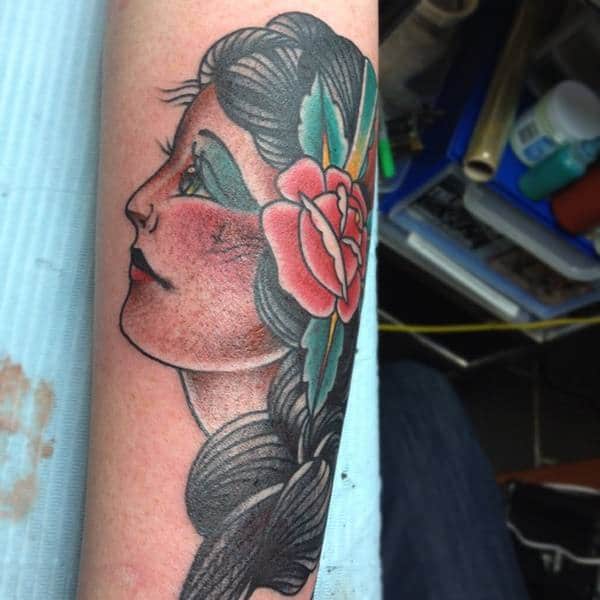 Gypsy tattoo design, idea 36