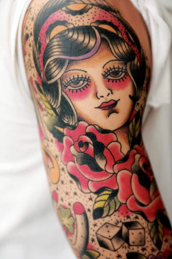 Gypsy tattoo design, idea 40