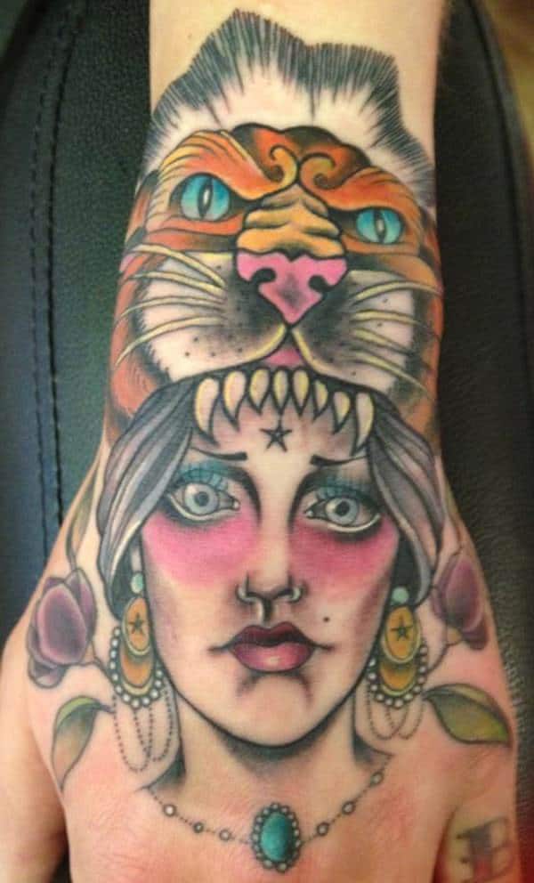 Gypsy tattoo design, idea 42