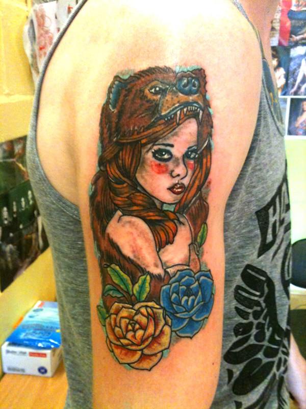 Gypsy tattoo design, idea 44