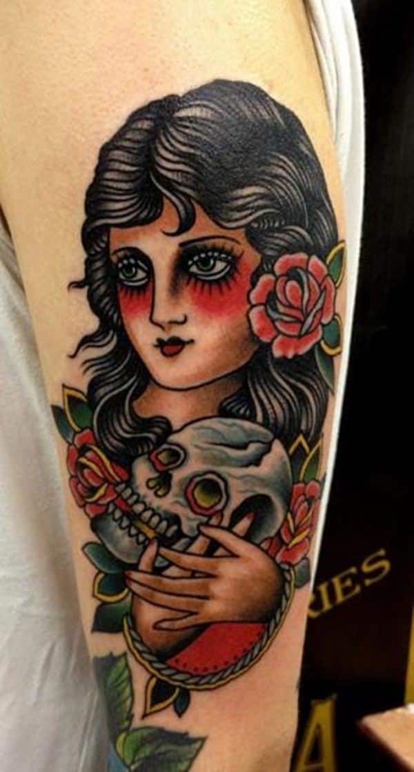 Gypsy tattoo design, idea 54