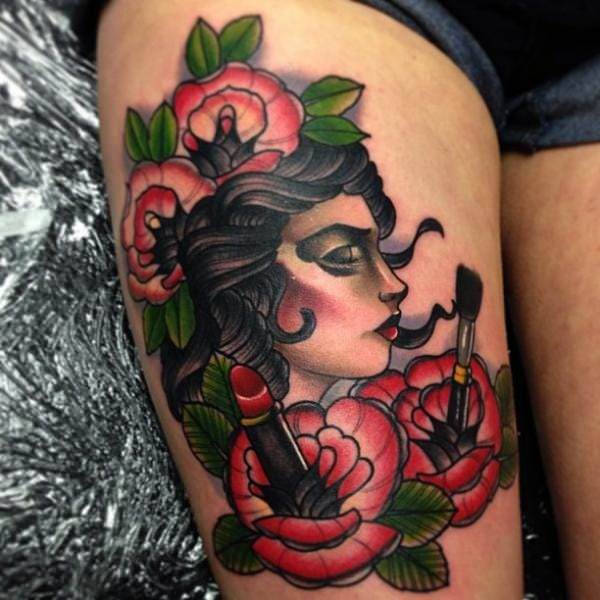 Gypsy tattoo design, idea 47