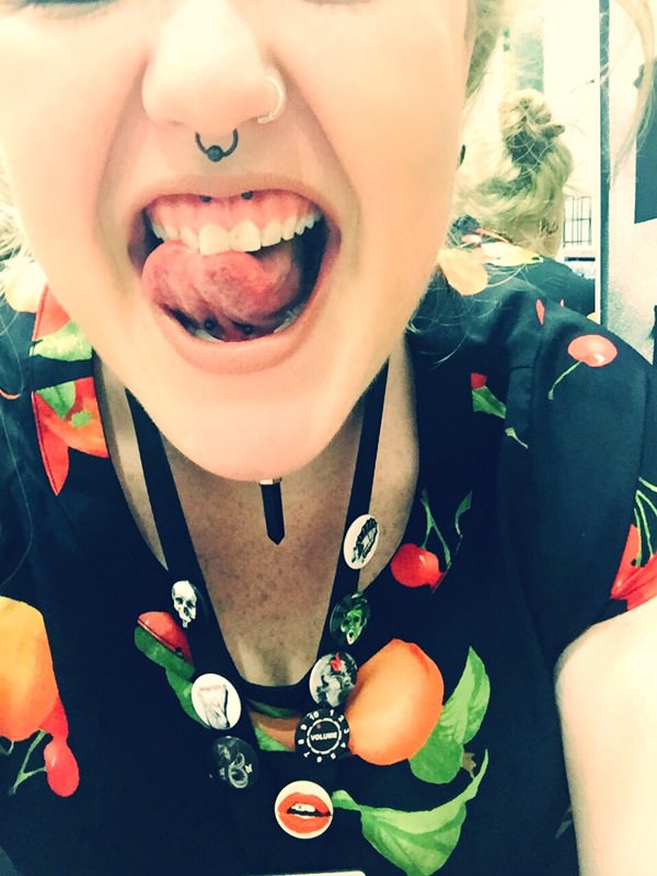 Smiley piercing 44 peeps who are rocking their smile tips design, idea 3