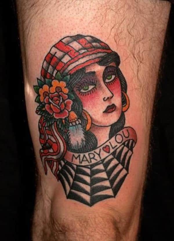 Gypsy tattoo design, idea 55