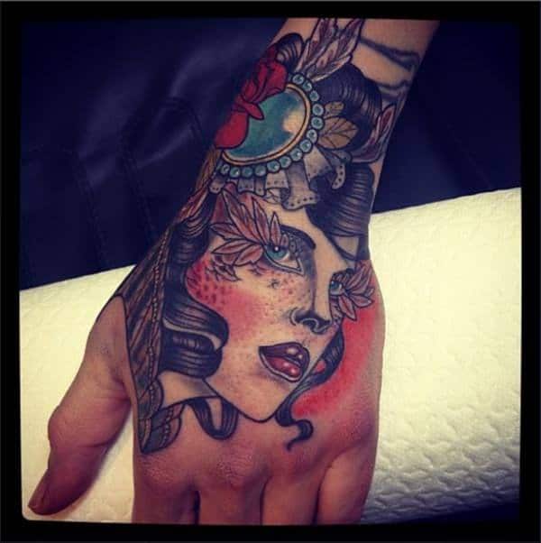 Gypsy tattoo design, idea 56
