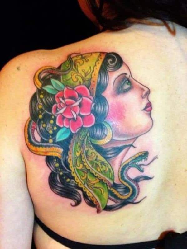 Gypsy tattoo design, idea 57