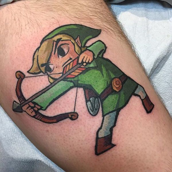 Zelda triforce tattoo design, idea 25