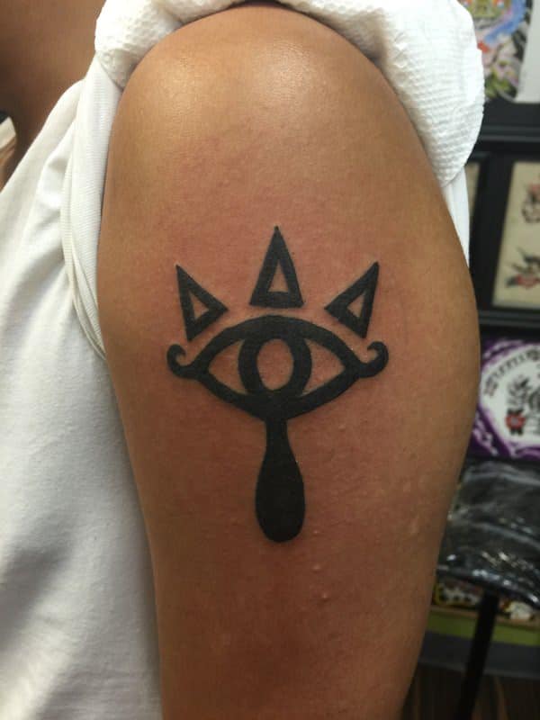 Zelda triforce tattoo design, idea 33