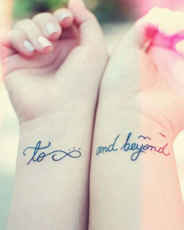 Best friend tattoos design, idea 77