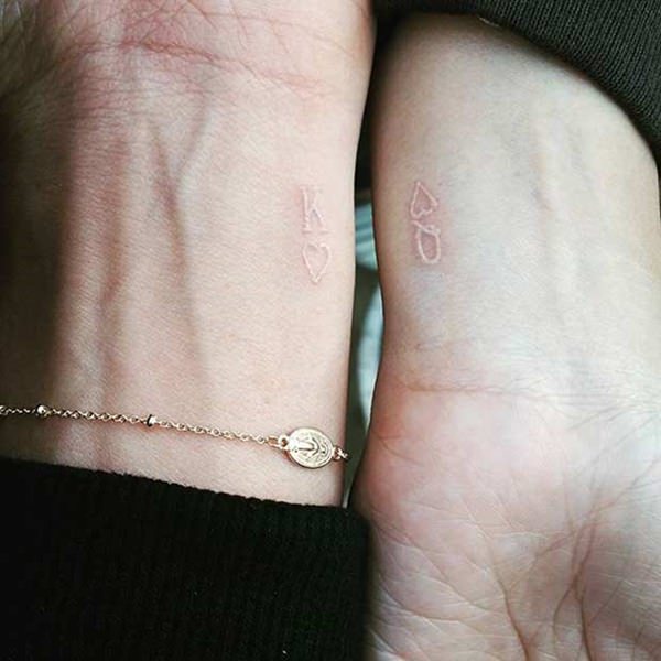 King and queen tattoos design, idea 27