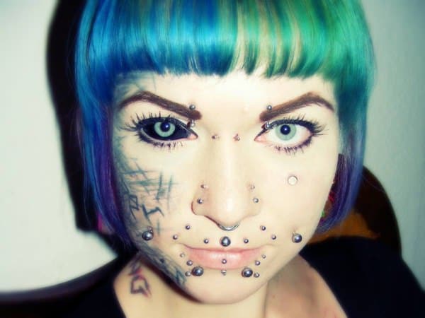 Eyeball tattoo design, idea 2