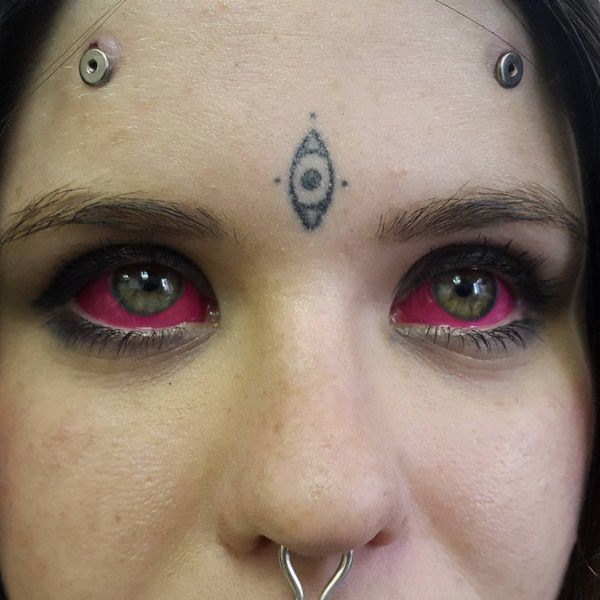 Eyeball tattoo design, idea 9